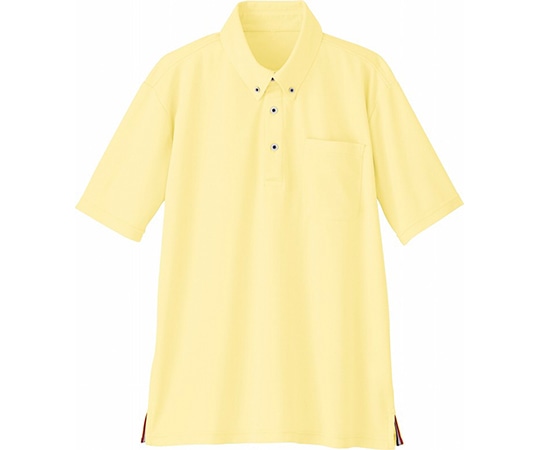 WHISEL（自重堂） 半袖BDポロシャツ ライトイエロー L WH90418 1枚（ご注文単位1枚）【直送品】