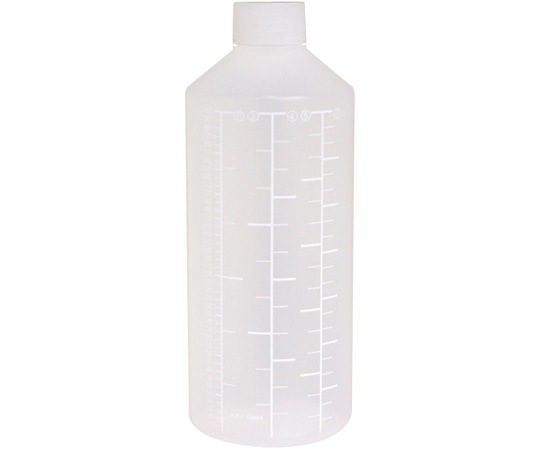 金鵄製作所 K投薬瓶 400mL ノーマルキャップ（ホワイト:白） 白色目盛 50本入 20250-020 1箱（ご注文単位1箱）【直送品】