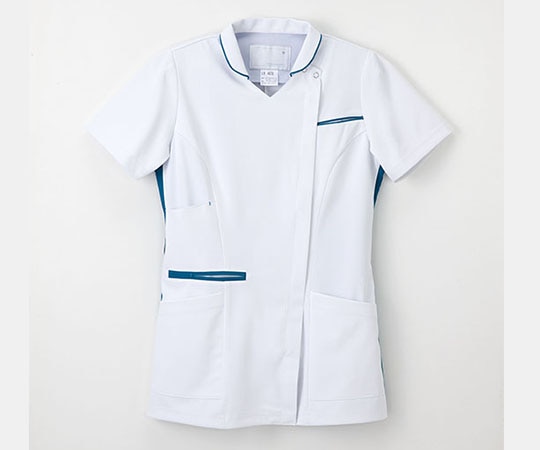 ナガイレーベン 女子ハイブリッドメディウェア Tターコイズ M LX4072 1枚（ご注文単位1枚）【直送品】