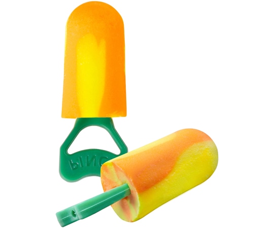 アズワン Bio耳栓 ピンチフィット コード無し 1箱(100組入) PF-1 1箱(ご注文単位1箱)【直送品】