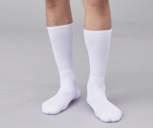 アズワン フットケアソックス（プロテクトイット） ブラック 23.0~25.5 11112 1足（ご注文単位1足）【直送品】