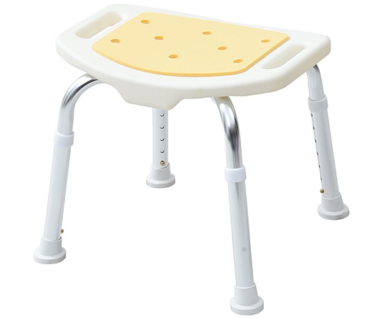 山善（YAMAZEN） コンフォート シャワースツール ホワイト/オレンジ YS-7001SN（OR） 1台（ご注文単位1台）【直送品】