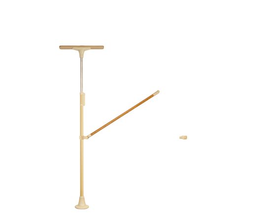 DIPPERホクメイ ベスポジBPZ Tベース ショート ト型 木手すり 跳ね上げ1200 セット BPZ-K5200-62 1個（ご注文単位1個）【直送品】