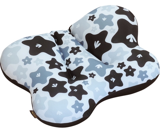 龍野コルク工業 NewシートCuCu（ビーズクッション）黒  1個（ご注文単位1個）【直送品】