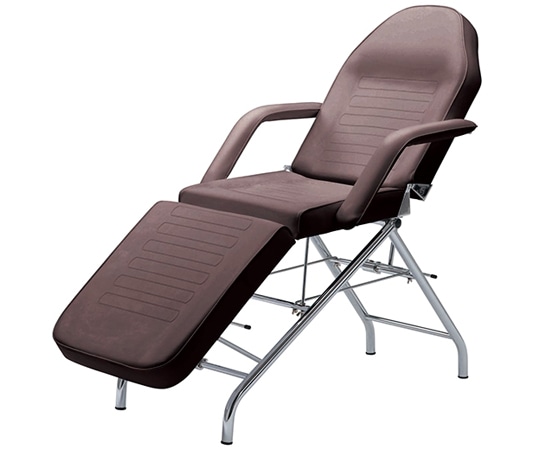 フィフティ・ヴィジョナリー フェイシャルベッド 無孔 ブラウン T-213-BR 1台（ご注文単位1台）【直送品】