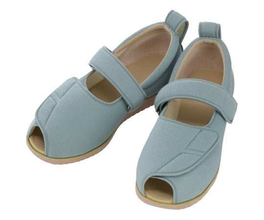 徳武産業 オープンマジックⅡ 7E 片足 左のみ ミントグリーン L 7010 1個（ご注文単位1個）【直送品】