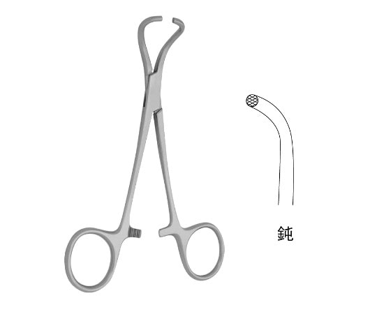 ジェイ・シー・ティ タオル鉗子 東北大式 JB22-0502 1個（ご注文単位1個）【直送品】