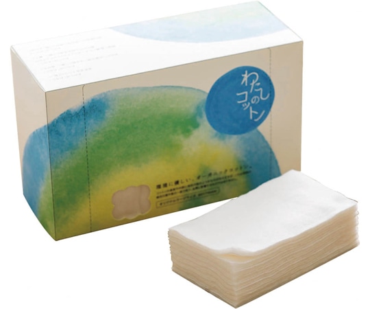 白鶴綿業 わたしのコットン 1箱（60枚入）  1箱（ご注文単位1箱）【直送品】