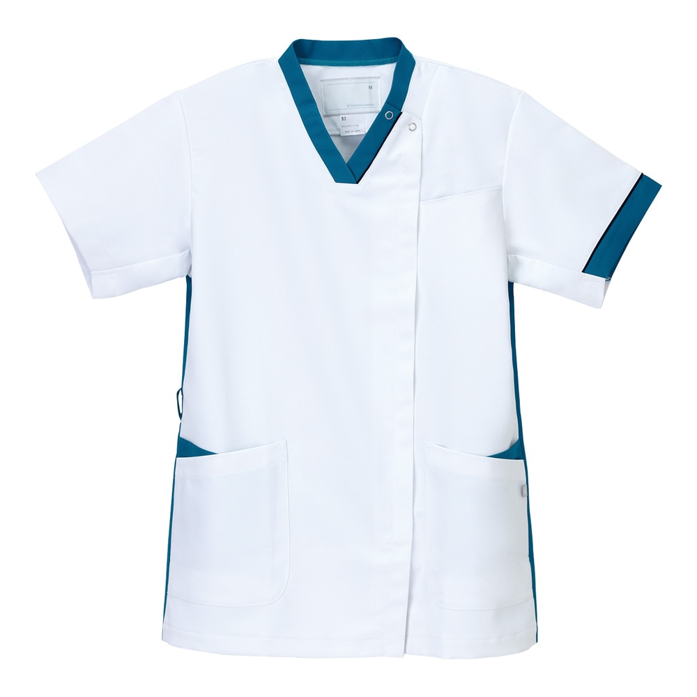 ナガイレーベン 男女兼用スクラブ ターコイズ SS CFS-2602SST 1枚（ご注文単位1枚）【直送品】