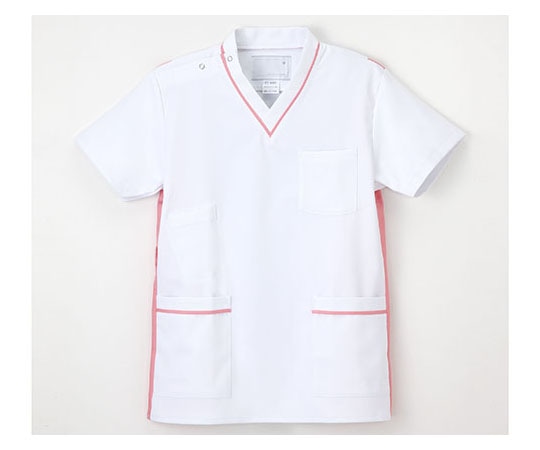 ナガイレーベン 男女兼用上衣 Tピンク S FT4492 1枚（ご注文単位1枚）【直送品】