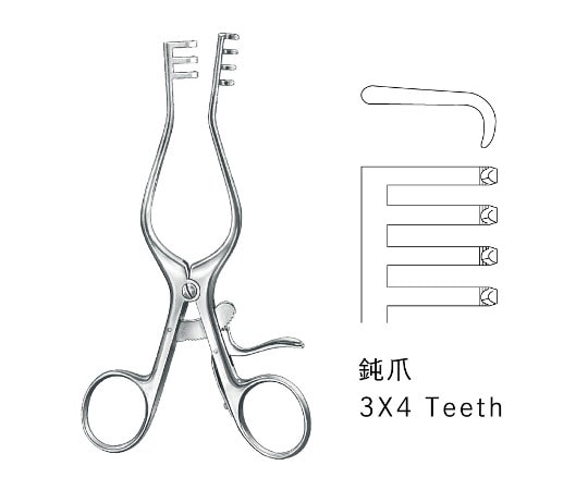 ジェイ・シー・ティ ウェイトラナー開創器 JF16-0803 1個（ご注文単位1個）【直送品】