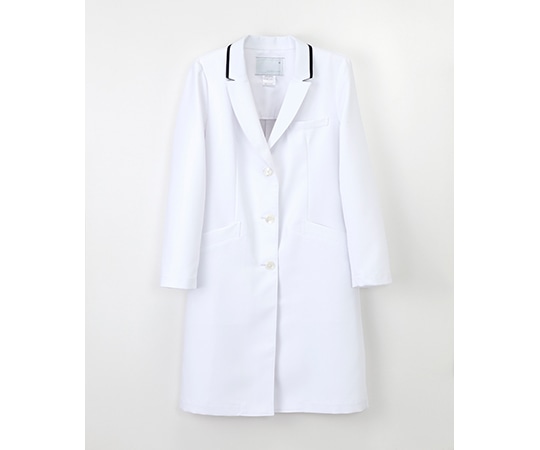 ナガイレーベン 女子シングルドクターコート Tネイビー S CJ-3390 1枚（ご注文単位1枚）【直送品】