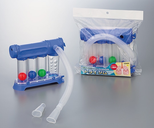 ナビス(アズワン) ナビス 洗える呼吸訓練器 トライジム 得々パック 24個入 KM-802 1箱(ご注文単位1箱)【直送品】