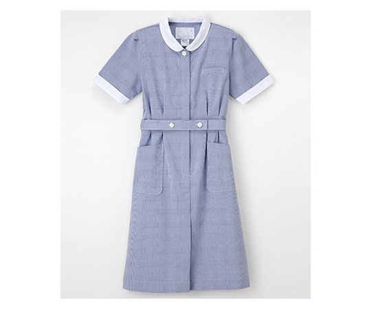 ナガイレーベン 実習衣 ブルー L GC2207 1枚（ご注文単位1枚）【直送品】