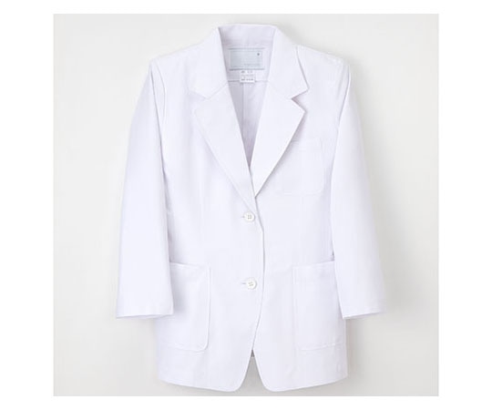 ナガイレーベン 女子ブレザー ホワイト LL KES5170 1枚（ご注文単位1枚）【直送品】