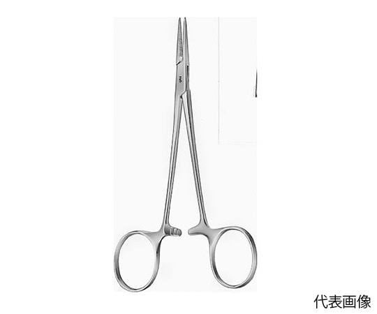 ビー・ブラウンエースクラップ 止血鉗子 マイクロ・ハルステッド 無鈎 反 12.5cm BH109R 1個（ご注文単位1個）【直送品】