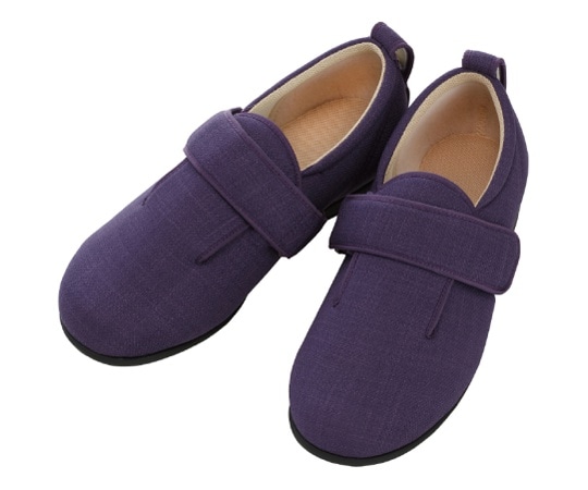 徳武産業 ダブルマジックⅢ 5E 片足 左のみ 紫 L 7035 1個（ご注文単位1個）【直送品】