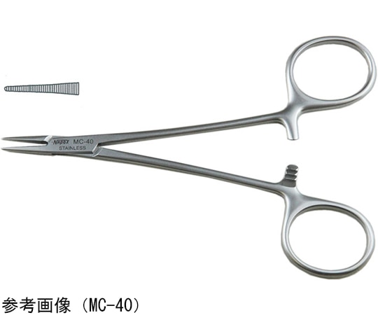 Leprex マイクロ持針器 直型 120mm LMC-40 1個(ご注文単位1個)【直送品】