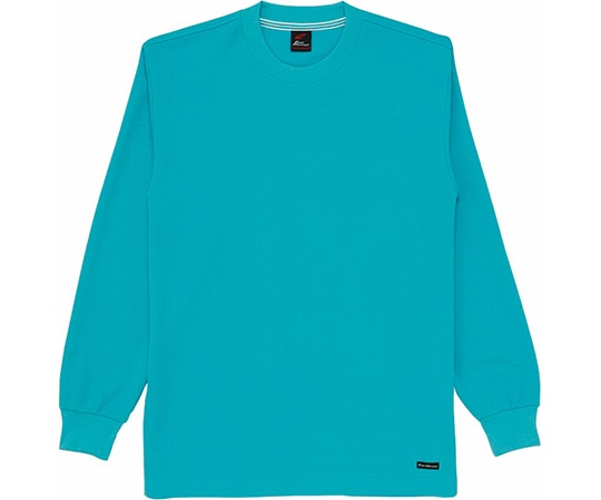 WHISEL（自重堂） 長袖Tシャツ ターコイズ 5L 85224 1枚（ご注文単位1枚）【直送品】