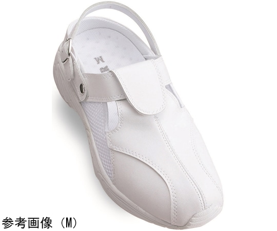 フォーク 2Wayナースクロッグ ホワイト M 928-1 1足（ご注文単位1足）【直送品】