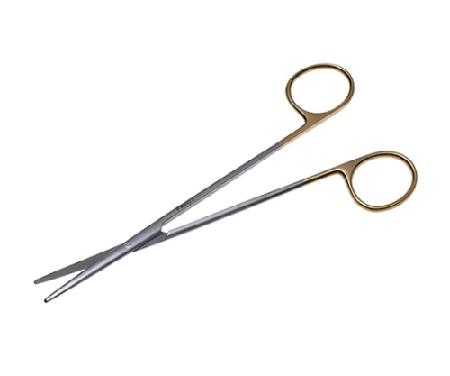 日本フリッツメディコ T/Cメッツェンバーム・フィノ剪刀 20cm 直 B024-020X 1個（ご注文単位1個）【直送品】