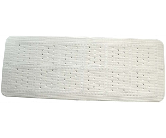 ジャパン・インターナショナル・コマース すべり止めお風呂マット（すべり止めバスマット）ホワイト L  1枚（ご注文単位1枚）【直送品】