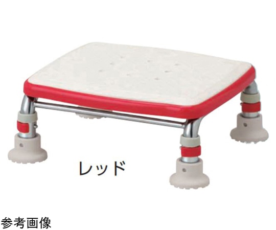 アロン化成 ステンレス製浴槽台R ミニソフト 12-15 レッド 536-472 1個(ご注文単位1個)【直送品】