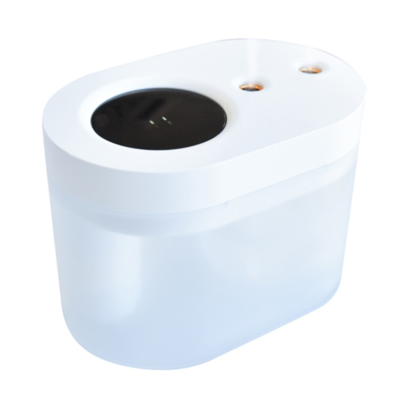 サンコー(THANKO) 片手でさっと周りを除菌｢センサー式デュアル消毒ディスペンサー｣ S-TAM21W 1個(ご注文単位1個)【直送品】