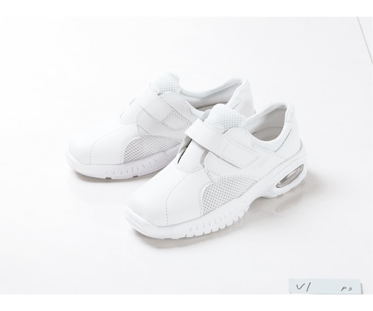 マリアンヌ製靴 バリュ!V1 ホワイト マジックタイプ 23.0cm V1E 1足（ご注文単位1足）【直送品】