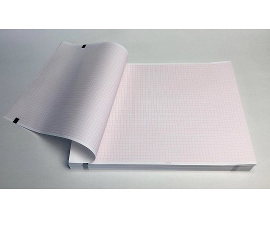 ちばら 心電図用記録紙 幅210mm×長100m/折295mm(折り畳み型・薄手) 5冊入 CP-621U 1箱(ご注文単位1箱)【直送品】