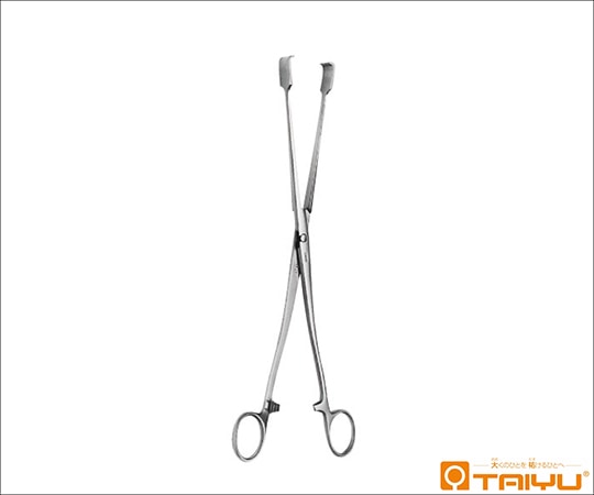 TAIYU（大祐医科工業） 塚原膣部鉗子 幅9mm 全長25cm TY-942L 1本（ご注文単位1本）【直送品】