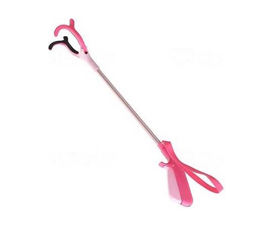 インタージェット 楽らくハンド ショートタイプ ピンク JBS111-4CP 1本(ご注文単位1本)【直送品】