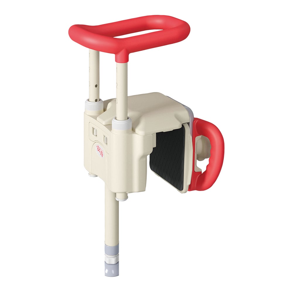 アロン化成 ユニットバス手すり UST-130UB ショート レッド 536-640 1個（ご注文単位1個）【直送品】