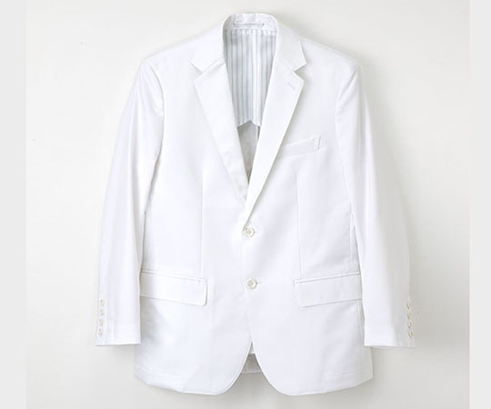 ナガイレーベン 男子テーラードジャケット ホワイト BL FD4080 1枚（ご注文単位1枚）【直送品】