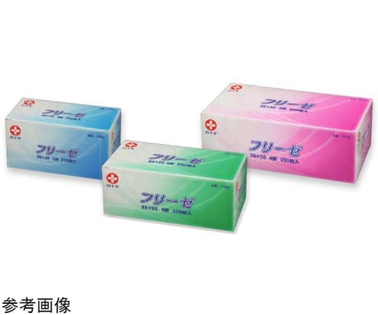 白十字 フリーゼ 30×30cm 4折 200枚×12箱入 17370 1ケース（ご注文単位1ケース）【直送品】