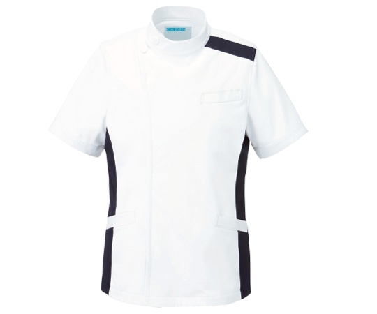 KAZEN メンズジャケット半袖 ネイビー 3L 094-28 3L 1枚（ご注文単位1枚）【直送品】