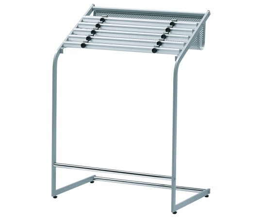 弘益 新聞架 シルバー NR-1 1個（ご注文単位1個）【直送品】