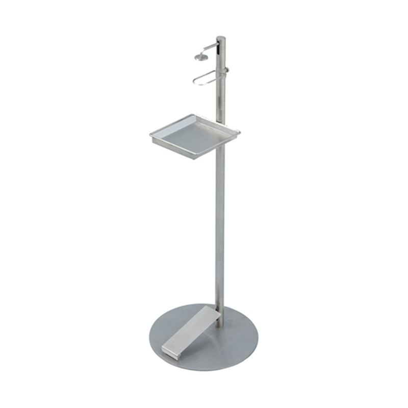 ストア・エキスプレス ペダル式消毒液スタンド ステンレス製 本体 61-804-31-1 1台(ご注文単位1台)【直送品】