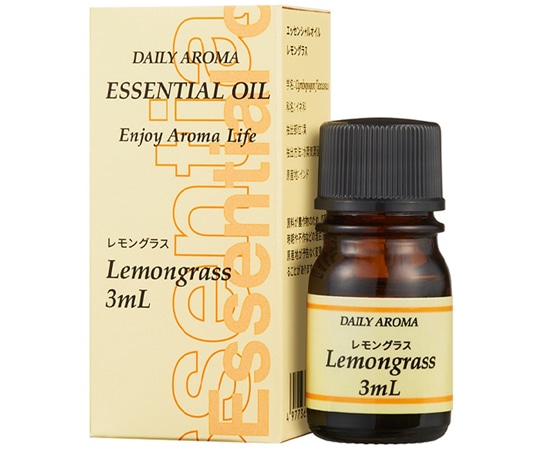 デイリーアロマジャパン エッセンシャルオイル ミニ レモングラス 3mL 13624 1個(ご注文単位1個)【直送品】