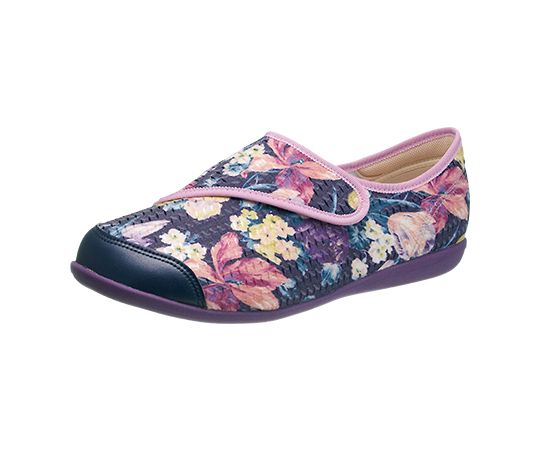 アサヒシューズ 快歩主義 L131RS ネイビーガラ LL（25.0ー25.5cm） KS23463 1足（ご注文単位1足）【直送品】