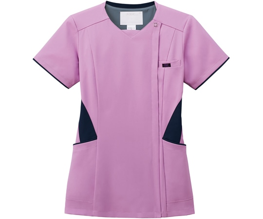 フォーク レディスジップスクラブR ラベンダー×ダークネイビー M 7078SC-52 1枚（ご注文単位1枚）【直送品】