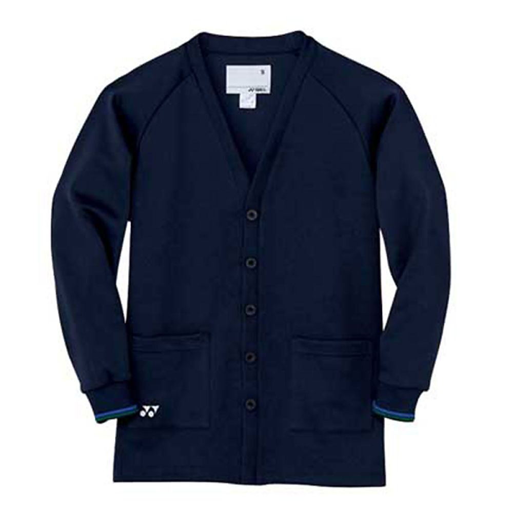 YONEX(トンボ) カーディガン ネイビー LL(身丈74cm) CY105-89 LL 1枚(ご注文単位1枚)【直送品】