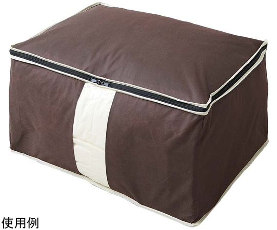 アイメディア 炭入り消臭羽毛布団収納ケース ダブルサイズ 縦置き A-02 収納袋 1009883 1個（ご注文単位1個）【直送品】