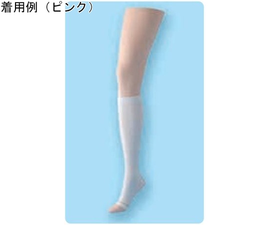 東レ・メディカル 弾性ストッキングT 膝下オープントウ（ハイソックス） オレンジ 1ケース（10足×4箱入） DT-H-M 1ケース（ご注文単位1ケース）【直送品】