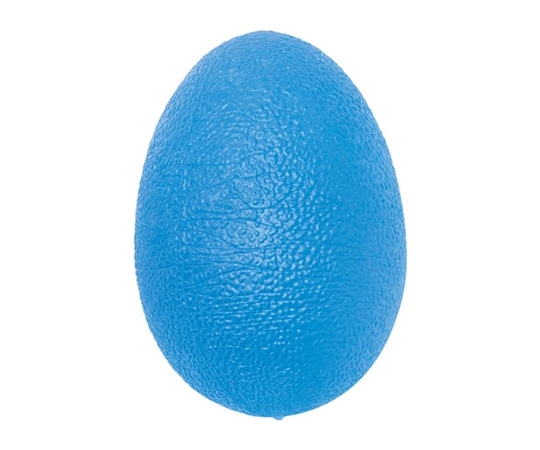 島製作所 わくわくエクササイズ たまご ブルー（ハード）  1個（ご注文単位1個）【直送品】