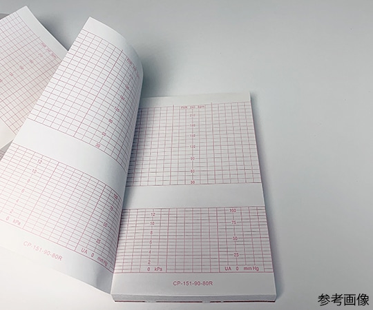 ちばら 分娩監視用記録紙 幅150mm×長14.4m/折90mm（折り畳み型） 40冊入 CP-151-90-80R 1箱（ご注文単位1箱）【直送品】