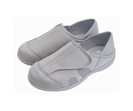 神戸生絲 かかとが踏めるルームシューズ(シューズタイプ) グレー・S KT-1-グレー・S 1足(ご注文単位1足)【直送品】