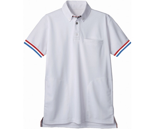 住商モンブラン ポロシャツ 兼用 半袖 白 SS 72-471 SS 1枚（ご注文単位1枚）【直送品】