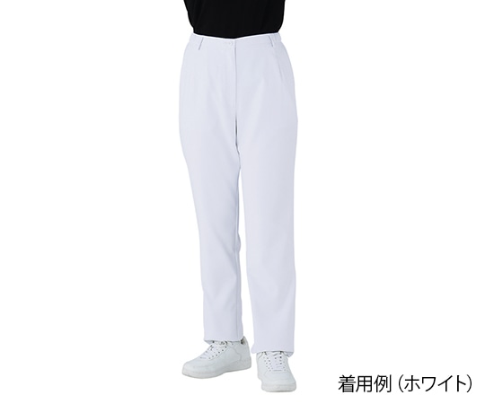 フォーク レディスパンツ ホワイト EL 6014SC-1 1枚（ご注文単位1枚）【直送品】