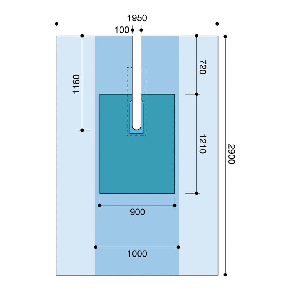 日昭産業 整形外科用ドレープ テープ付U型 14枚入 22104 1箱(ご注文単位1箱)【直送品】